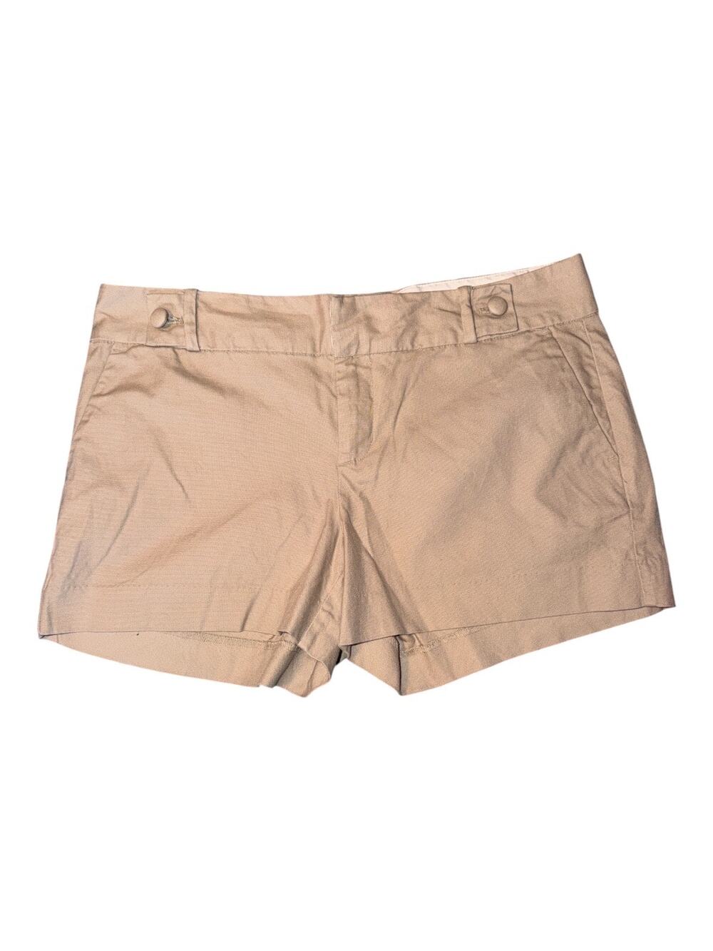 Banana Republic Women’s Size 8 Ryan Fit Tan Chino Shorts